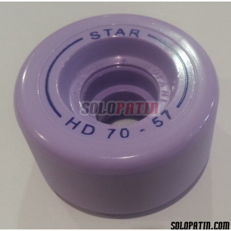 Roues Artistique Libre Boiani Star HD70 Lilas