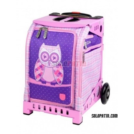 Zuca Mini Owl/Pink Frame Flashing wheel set