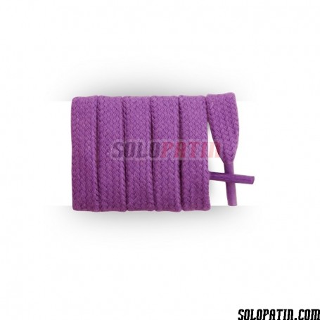 Paire Lacets Patinage Rose