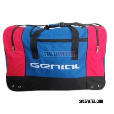 Genial EVO Trolley Bag Player Blue / Red 3 Compartments Junior