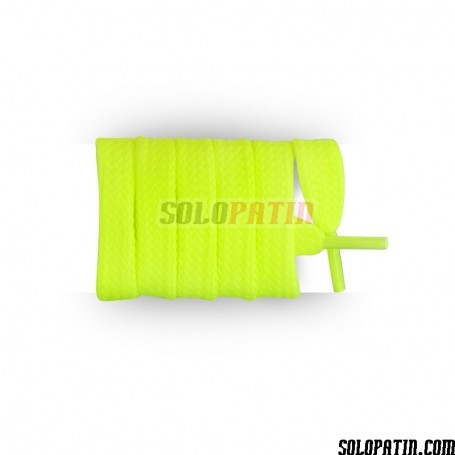 Paire Lacets Patinage Jaune