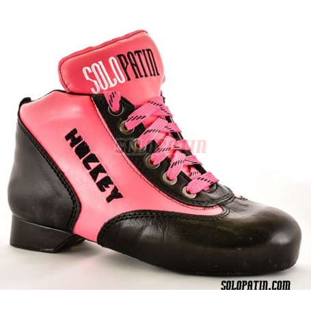 Rollhockey Schuhe Solopatin BEST Rosa