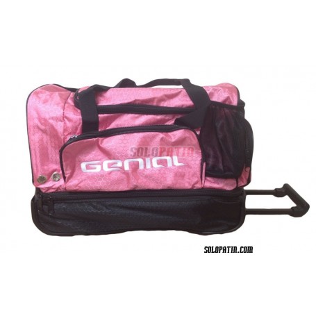 GENIAL TOP Trolley Bag Player Pink 2 Compartments Senior