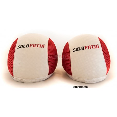 Rollhockey Knieschoner Solopatin R Rot