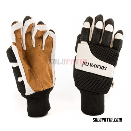 Hockey Gloves Solopatin Light Black