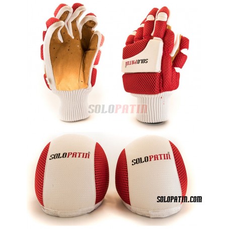 Pack Hockey Solopatin 2 Pieces Rouge