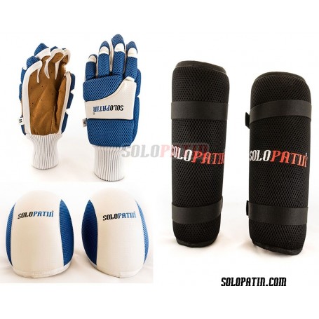 Pack Hockey Solopatin 3 Pieces Bleu