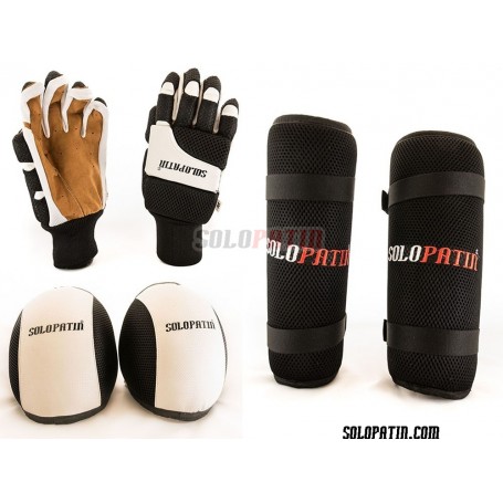 Pack Hockey Solopatin 3 Peças Preto