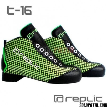 Chaussures Hockey Replic t-16 Vert Fluor