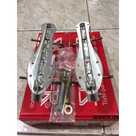 Platines Skater Style Aluminium Taille 15