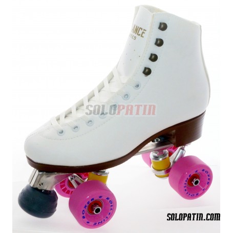 Patins Complets Artistique Bottines ADVANCE Platines Aluminium Roues ROLL-LINE BOXER