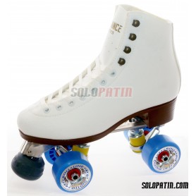 Patins Complets Artistique Bottines ADVANCE Platines Aluminium Roues ROLL-LINE GIOTTO