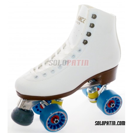 Figure Quad Skates NELA Boots Aluminium Frames KOMPLEX IRIS Wheels