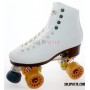 Figure Quad Skates ADVANCE Boots Aluminium Frames KOMPLEX AZZURRA Wheels
