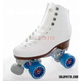 Figure Quad Skates ADVANCE Boots ROLL-LINE VARIANT F Frames KOMPLEX IRIS Wheels