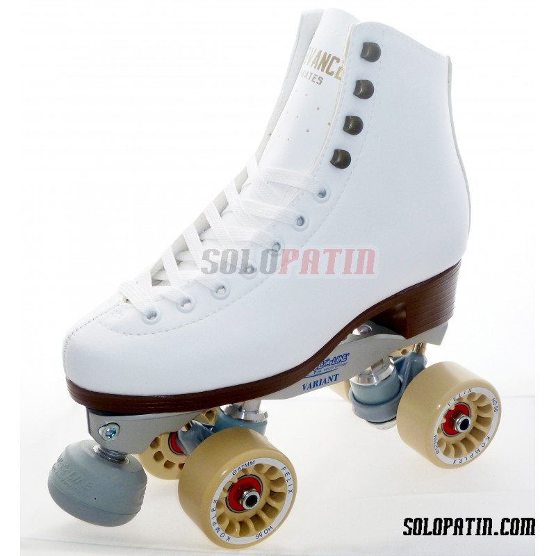 Figure Quad Skates ADVANCE Boots ROLLLINE VARIANT F Frames KOMPLEX FELIX Wheels