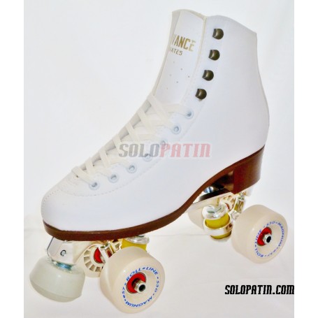 Patins Complets Artistique Bottines ADVANCE Platines BOIANI STAR RK Roues ROLL-LINE MAGNUM