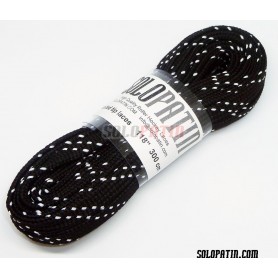 Hockey Solopatin Black Pair of Laces