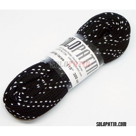 Hockey Solopatin Black Pair of Laces 