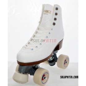Patins Completos Patinagem Botas ADVANCE Patins FIBRA Rodas ROLL*LINE MAGNUM