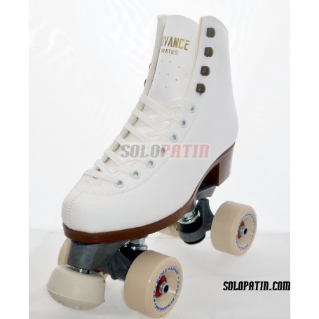 Patins Completos Patinagem Botas ADVANCE Patins FIBRA Rodas ROLL*LINE MAGNUM