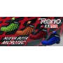 Rollhockey Schuhe Reno Microtec Rot