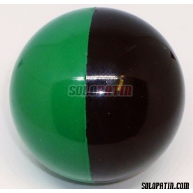 Hockey Ball Profesional Green Black SOLOPATIN