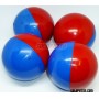 Hockey Ball Profesional Blue Red SOLOPATIN