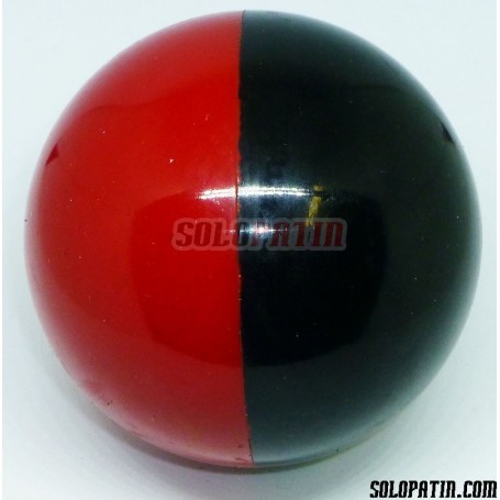 Hockey Ball Profesional Red Black SOLOPATIN