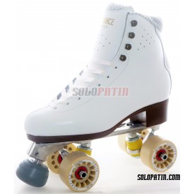 Figure Quad Skates ADVANCE ELITE Boots Aluminium Frames KOMPLEX FELIX Wheels