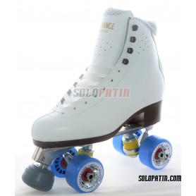 Patins Completos Patinagem Botas ADVANCE ELITE Patins Alumínio Rodas ROLL-LINE GIOTTO
