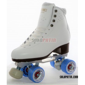 Patins Complets Artistique Bottines ADVANCE ELITE Platines STAR B1 PLUS Roues ROLL-LINE GIOTTO