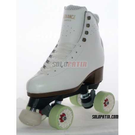 Figure Quad Skates ADVANCE ELITE Boots FIBER Frames KOMPLEX ANGEL Wheels