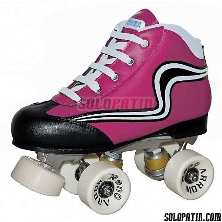Patins Completos Hóquei Reno Initation Rosa
