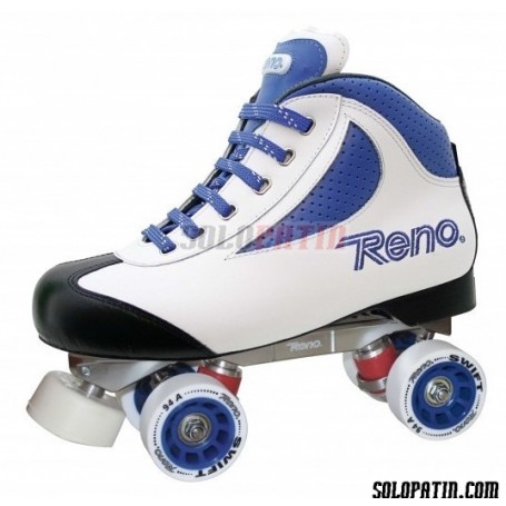 Pattini Hockey Reno Oddity Bianco Blu R2 Vertical