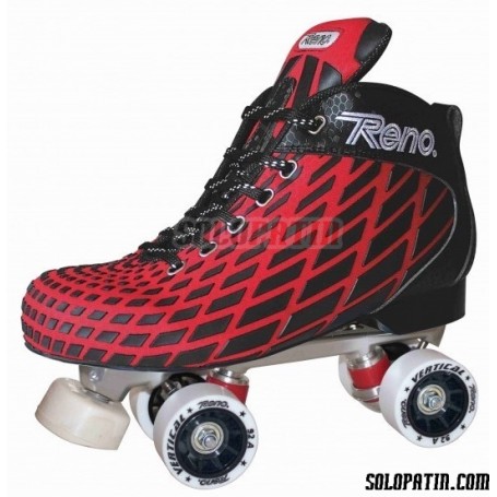 Patins Complets Hockey Reno Microtec Rouge R1 Vertical