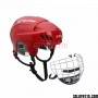 Casco Hockey CCM FL 40 COMBO ROSSO