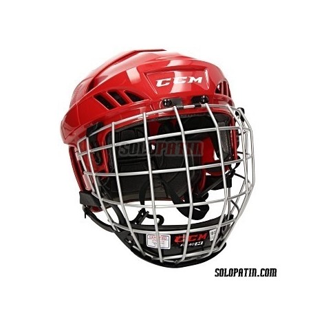 Casque Hockey CCM FL 40 COMBO ROUGE