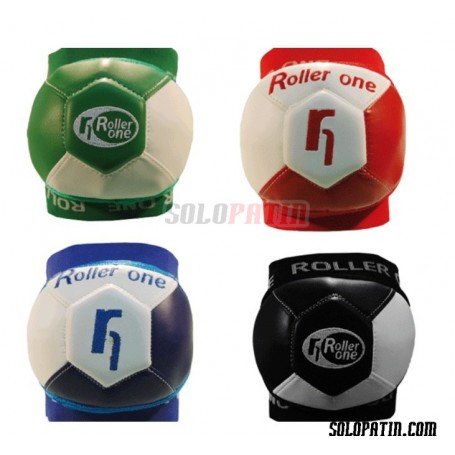 Ginocchiere Hockey ROLLER ONE CARBON ONE ARGENTO / VERDE