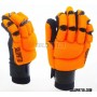 Hockey Gloves Solopatin PRO Custom ORANGE FLUOR
