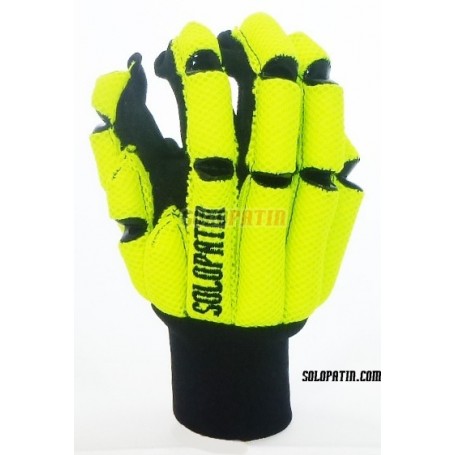 Hockey Gloves SP CONTACT Yellow  Fluor