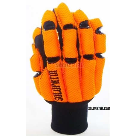 Guantes Hockey SP CONTACT Naranja Fluor