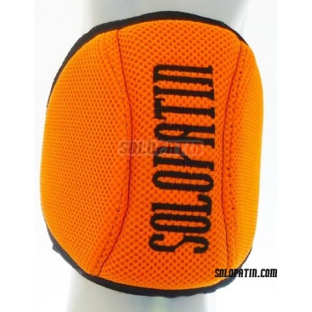Genouilleres Hockey Solopatin PRO Custom ORANGE FLUOR