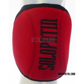 Hockey Knee Pads Solopatin PRO Custom RED