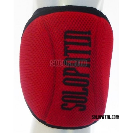 Hockey Knee Pads Solopatin PRO Custom RED
