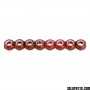 Axle Self-Locking Nuts Set Komplex Alu Red