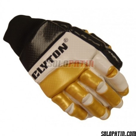 Guantes Clyton Ultimate Dorado Negro Blanco