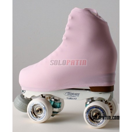 Cache Patins Rose