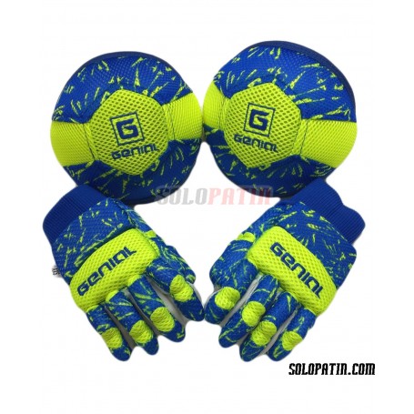 Pack Initiation Genial MAX 2 Pieces Blue Yellow fluor