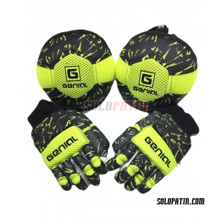 Pack Iniziazione Genial MAX 2 Pezzi Nero Giallo Fluor